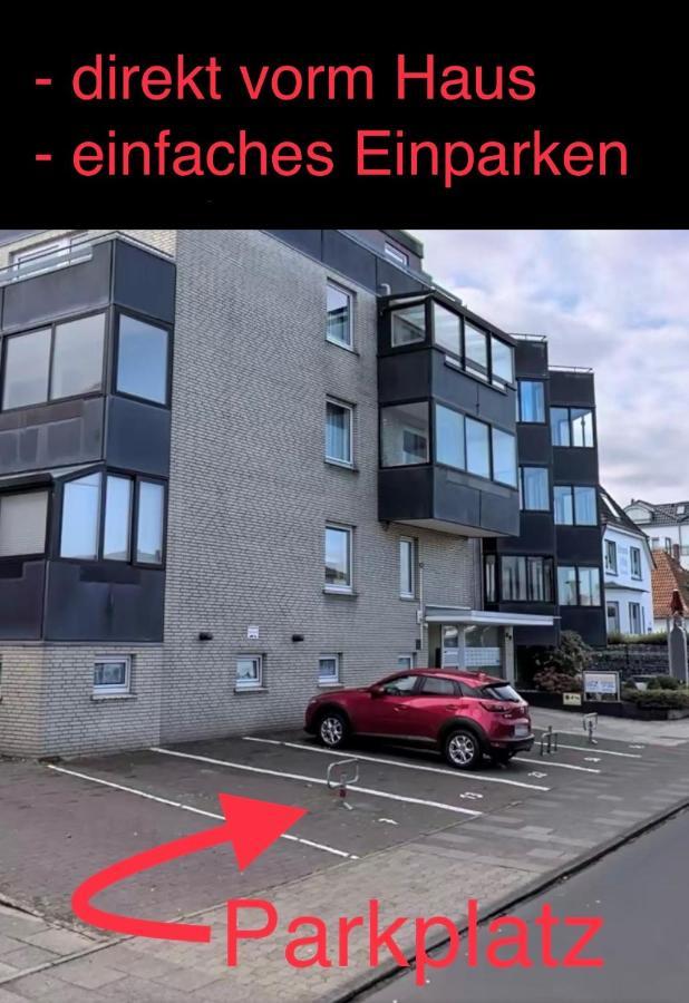 Traumhafte Ferienwohnung "Seeperle" In Cuxhaven - Duhnen Mit Teilseeblick In 1A Lage Exterior photo